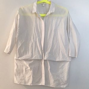 COS WHITE SHIRT SIZE 6